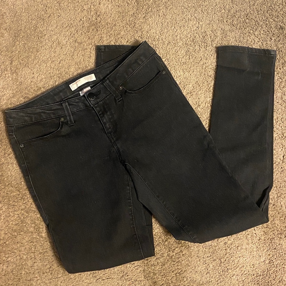 Black Denim skinny jeans size 7